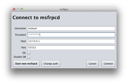 metasploit for mac os x sierra